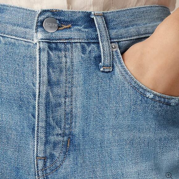 J.Crew Slouchy distressed jean Kyoto Wash - Picture 2 of 9